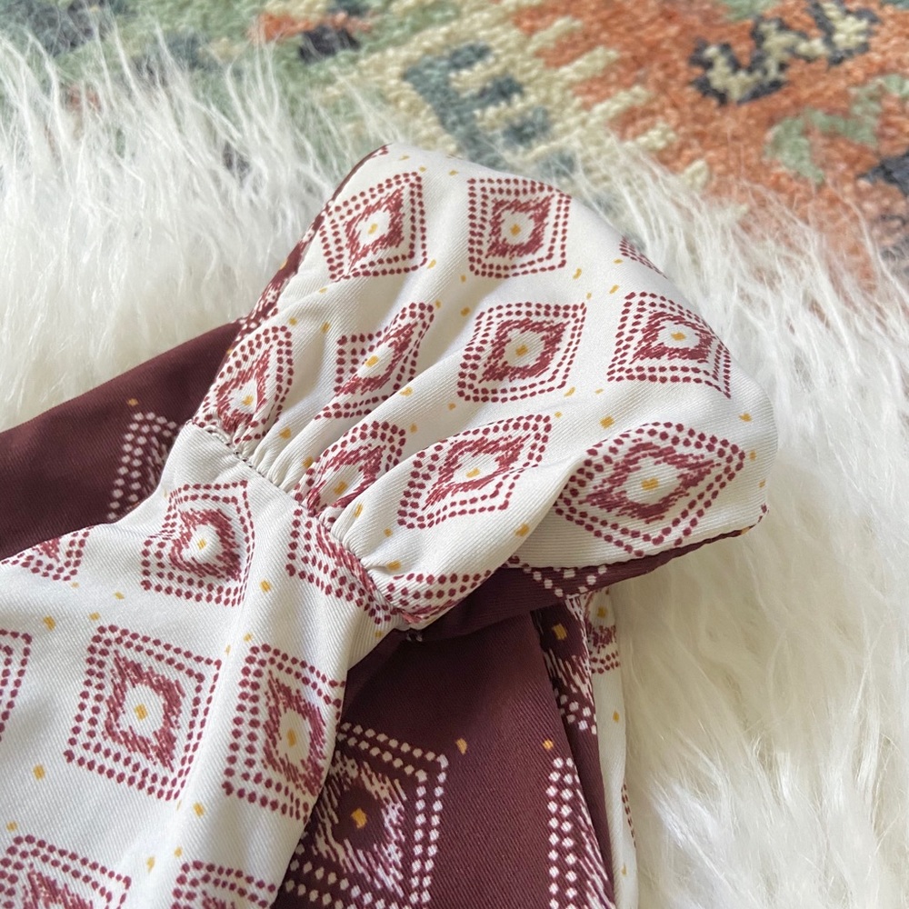 urban outfitters reversible bikini bottom boho vibes - Picture 5 of 14